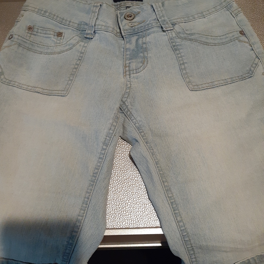 Light blue shorts